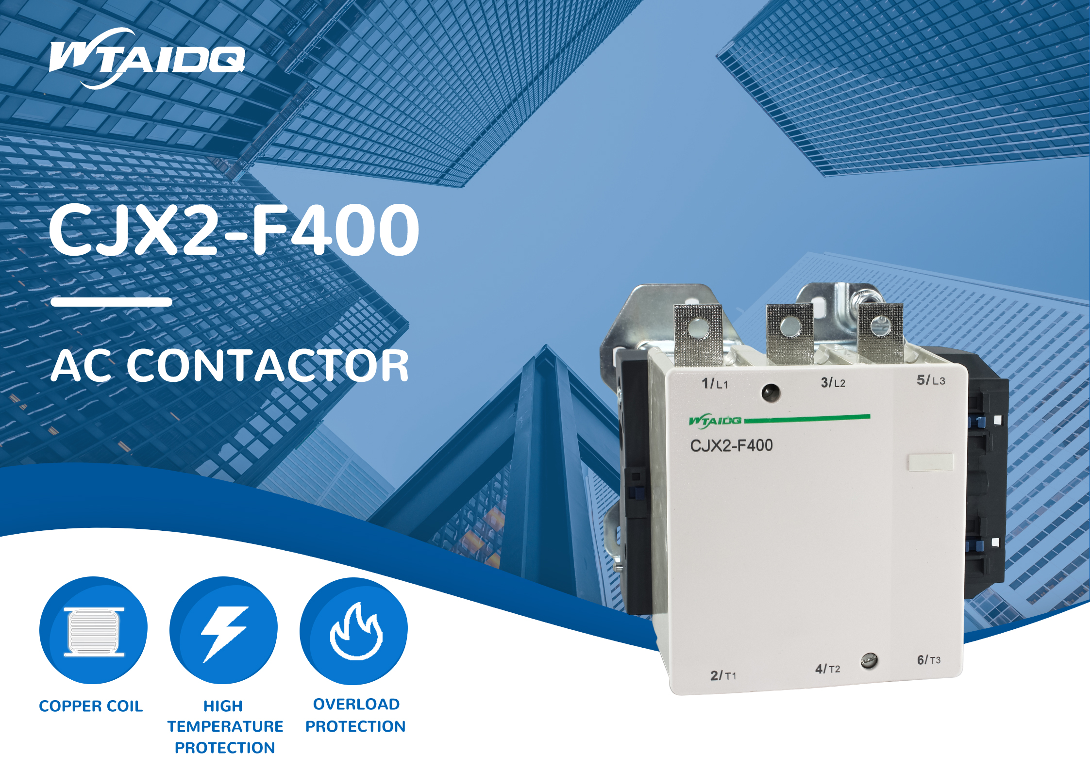 400a ac contactor factory,400a ac contactor supplier,220V ac contactor,380V ac contactor